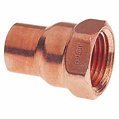 NIBCO 60312 Adaptor Wrot Copper 1/2 Tube CxFNPT
