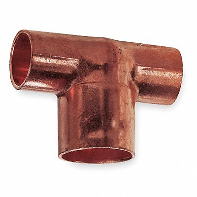 NIBCO 611BH12X12X34 Reducing Tee Wrot Copper 1/2 x1/2 x3/4