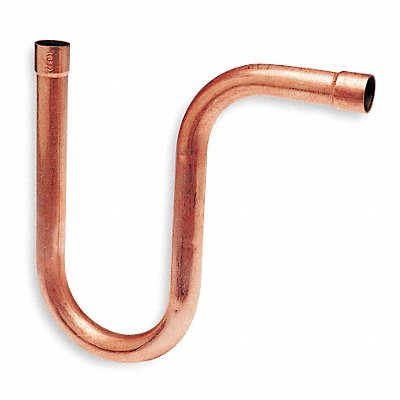 NIBCO 69858 Suction Line P-Trap Wrot Copper 5/8 CxC
