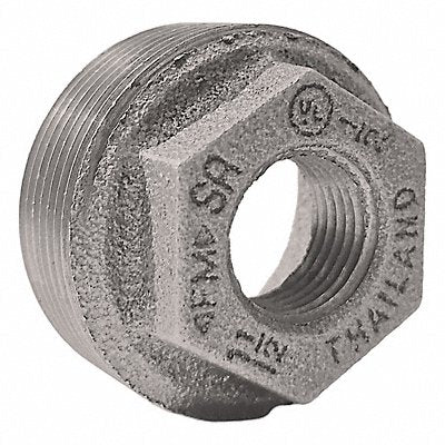 GRAINGER 5P522 Hex Bushing MNPT x FNPT 1 1/2 x 1/2 in