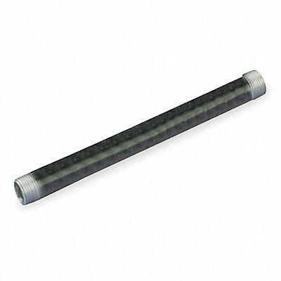 GRAINGER 5871200 Black Pipe Threaded 1-1/2x10 ft.