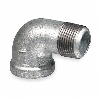 GRAINGER 5P824 90 Street Elbow Malleable Iron 1 in