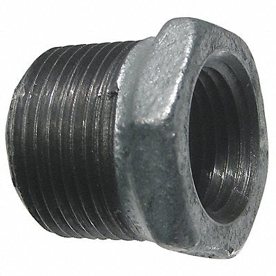GRAINGER 511914BC Hex Bushing Malleable Iron 4 x 3/4 in