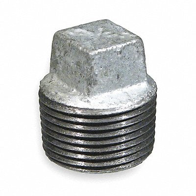 GRAINGER 5P907 Square Head Plug Malleable Iron 1/8 in