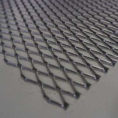 GRAINGER 43S05008148X96 Expanded Sheet Aluminum 0.186 in Thick