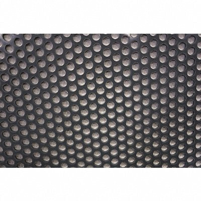 GRAINGER PP250500R688S48X32 Perforated Sheet PVC T1 48x32 0.25 T 0.5 D