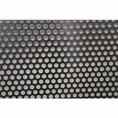 GRAINGER 0116G500R688S36X40 Carbon Steel Perforated Sheet 40 in L