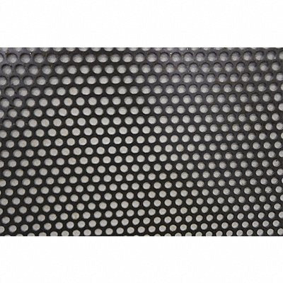 GRAINGER 0116G375R563S36X40 Carbon Steel Perforated Sheet 40 in L