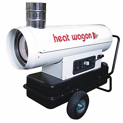 HEAT WAGON HVF110 Convection Portable Oil Kerosene Torpedo Heater 4A