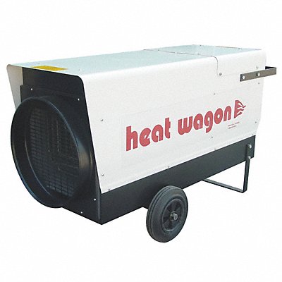 HEAT WAGON P4000 Portable Salamander Electric Heater 25 H 440/480V