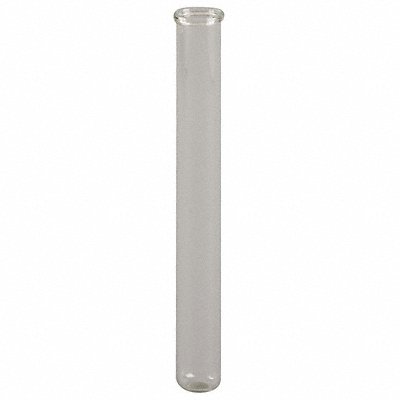 LAB SAFETY SUPPLY 5PTF9 Test Tube 10 mm Dia 75 mm H PK72