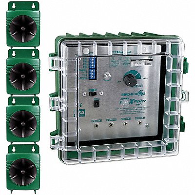 BIRD-X SBXPPro2 Electronic Bird Repeller 9 in H 9 in W