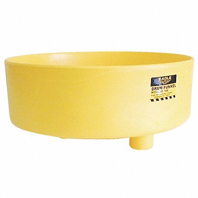 EAGLE 1660 Funnel Yellow Polyethylene NPT