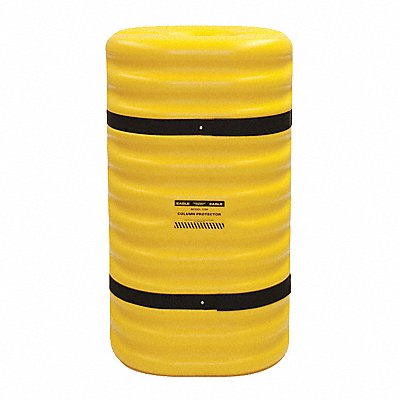 GRAINGER 1710 Column Protector For 10 In Column Yellow
