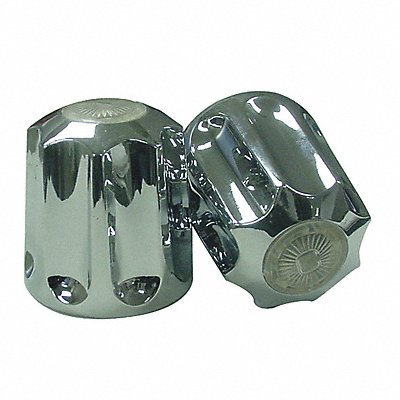 GRAINGER 991151 Faucet Hndl Long Broach Gerber Chrome PR