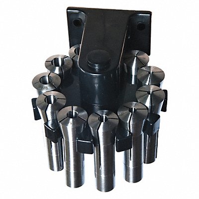 DAYTON 5PZP0 Collet Chuck Set 12pc R8