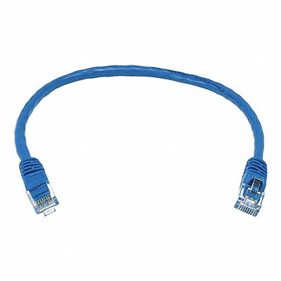 MONOPRICE 2127 Patch Cord Cat 5e Booted Blue 1.0 ft.