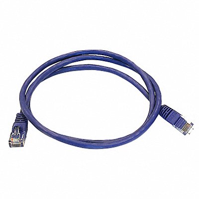 MONOPRICE 2137 Patch Cord Cat 5e Booted Purple 3.0 ft.