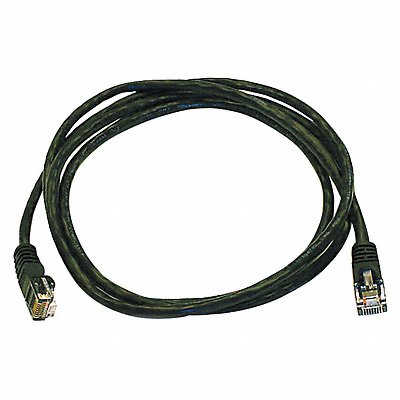 MONOPRICE 3375 Patch Cord Cat 5e Booted Black 5.0 ft.