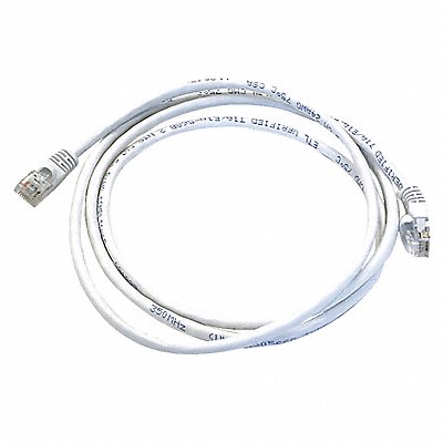 MONOPRICE 3382 Patch Cord Cat 5e Booted White 5.0 ft.
