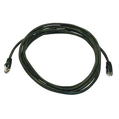 MONOPRICE 3384 Patch Cord Cat 5e Booted Black 10 ft.