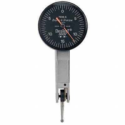 TESA BROWN  SHARPE 59970305 Dial Test Indicator Hori 0 to 0.030 In