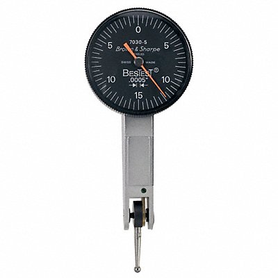 TESA BROWN  SHARPE 59970315 Dial Test Indicator Hori 0 to 0.030 In