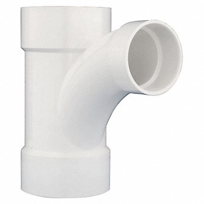 GRAINGER 5267 Wye and 45 Elbow 6 x 6 x 4 PVC SCH 40
