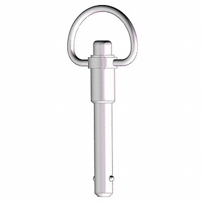 INNOVATIVE COMPONENTS GL5X2500RX0 Quick Release Pin 2-1/2 Ring Handle