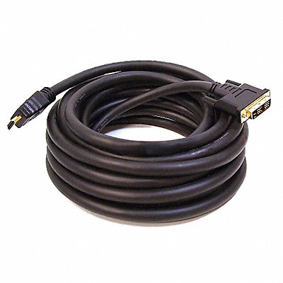 MONOPRICE 2842 HDMI-DVI Cables Black 25 ft 26AWG