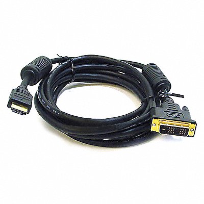 MONOPRICE 2661 HDMI-DVI Cables Black 3 ft 28AWG