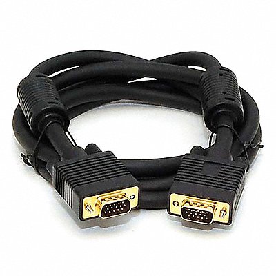 MONOPRICE 85 Computer Cord SVGA (HD15) M to M 6ft