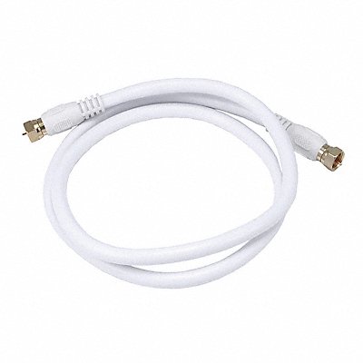 MONOPRICE 4057 Coaxial Cable RG-6 3 ft White