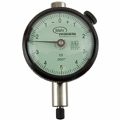 MAHR 2015781 Dial Indicator 0 to 0.025 In 0-5-0