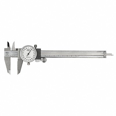 MAHR 4107005 Dial Caliper 0-150mm 0.01mm Grad White