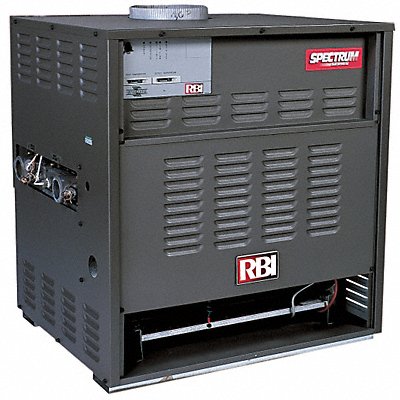 RBI 33SW0350N0E1A0GA9061G1J2 Cmmrcial Gas Fired Wtr Heater NG 5 dia