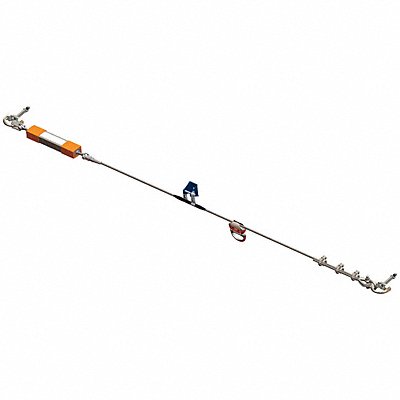 HONEYWELL MILLER X00150 Horizontal Lifeline Permanent 150 ft L