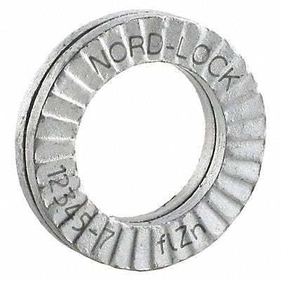 NORD-LOCK 2882 Wedge Lock Washer Steel 1 3/4in 1.82 ID 2.76 OD 1