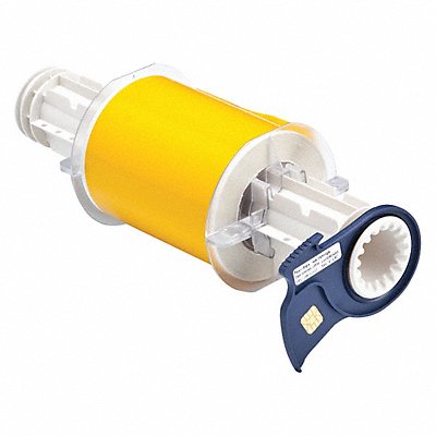 BRADY 13539 D9018 Tape Yellow 50 ft L 4 in W