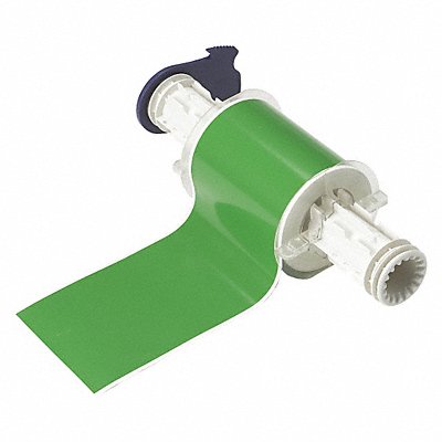 BRADY 13542 D9018 Tape Green 50 ft L 4 in W