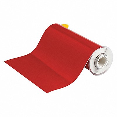 BRADY 13610 D9022 Tape Red 50 ft L 10 in W