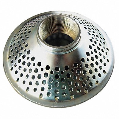 GRAINGER 5RWL9 Suction Strainer 1-1/2 NPSM Top Round