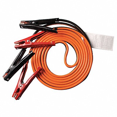 WESTWARD 5RXF2 Booster Cable SD 4 AWG 20 Ft Std Jaw