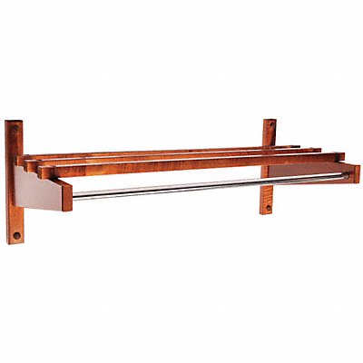 CSL EC30W Coat Rack Wood 12-3/4 x10-1/2 x 30in