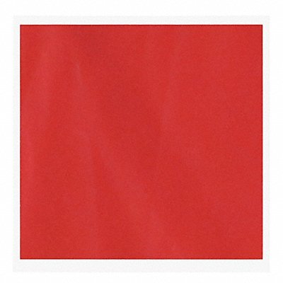 GRAINGER 1EKR9 Throwaway Flag Red/Orange 12x12In PK100