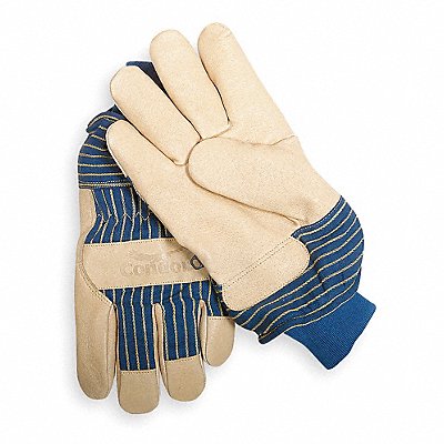 CONDOR 1GD17 D1595 Leather Gloves Beige/Blue XL PR