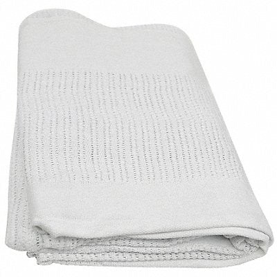 R  R TEXTILE X51000 Thermal Blanket Twin 66x90 in White