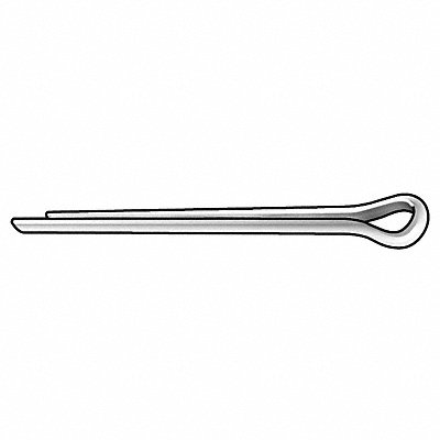 GL HUYETT WWG375400080 Cotter Pin 3/8 in dia 4 in L PK2