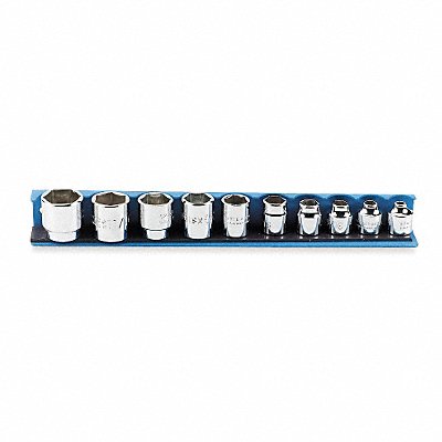 PROTO J52123 Socket Set Chrome E14 to E18 6Pt