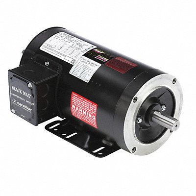 MARATHON MOTORS 145THTR5376 Motor 1 HP 1145 rpm 145TC 230/460V